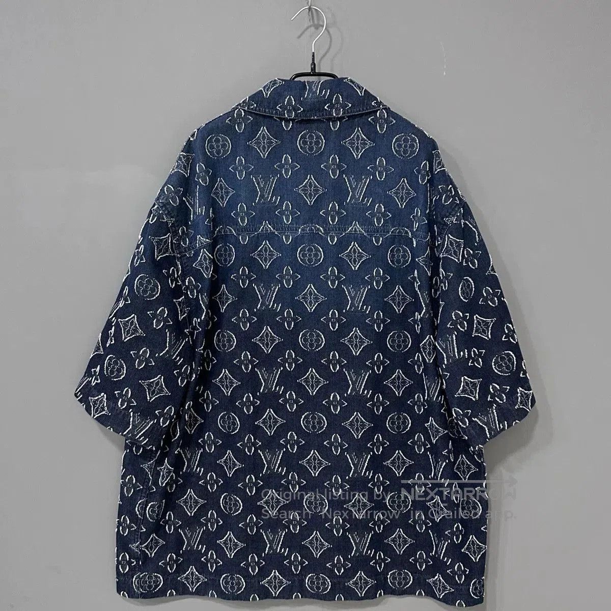 Louis Vuitton louis vuitton blue gradient denim short sleeve. Size US L / EU 52-54 / 3 - 3 Thumbnail