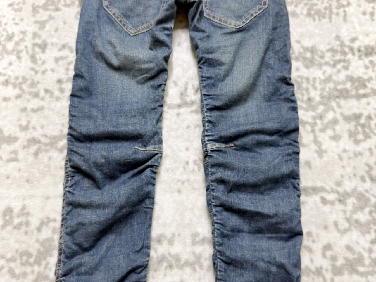 Hysteric Glamour Vintage Y2K Double Waist Punk Grunge Slim Fit Stacked Denim Size US 30 / EU 46 - 11 Thumbnail