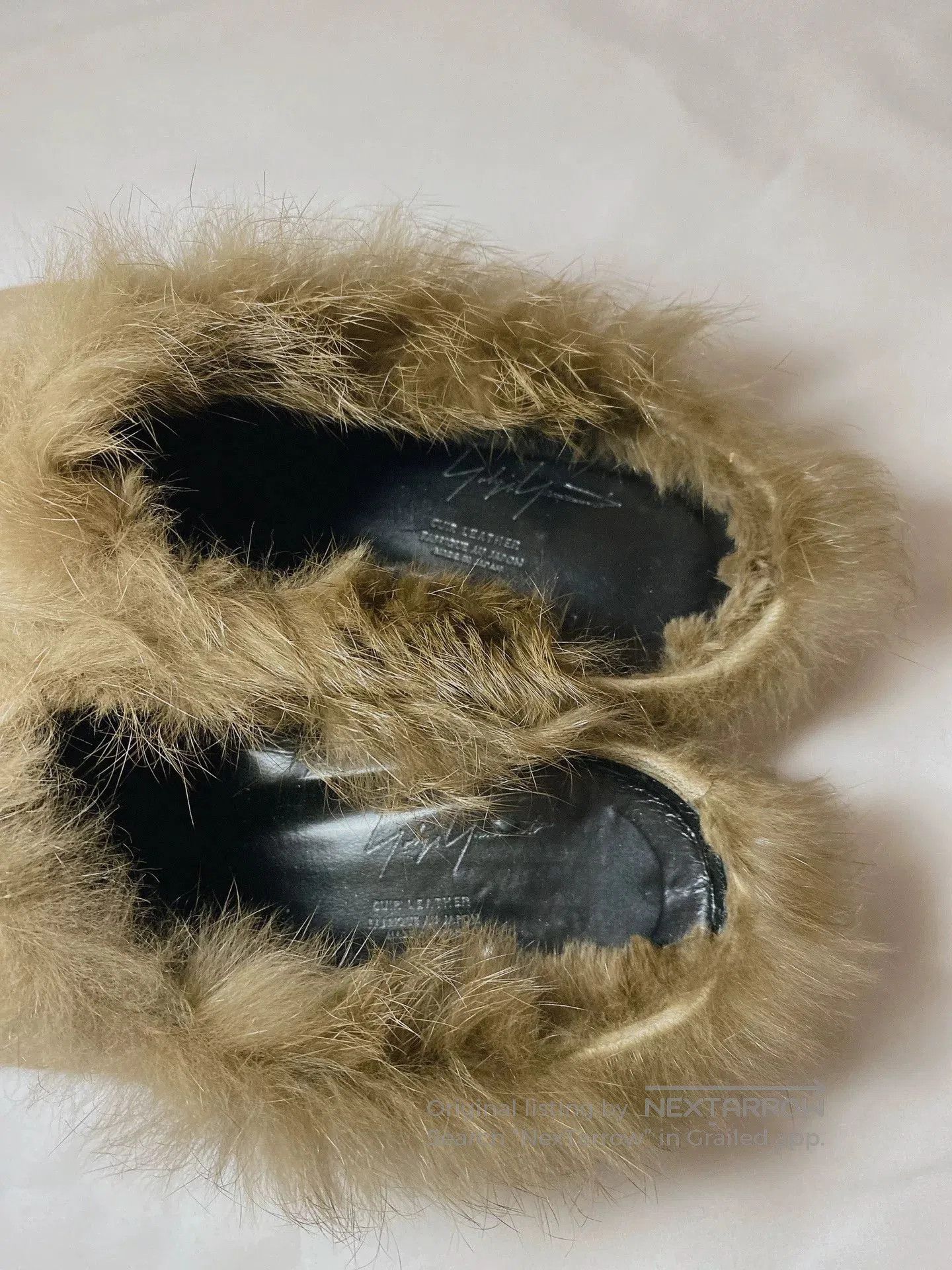 Yohji Yamamoto Yohji Yamamoto Furry Slippers. Size US 7 / IT 37 - 4 Thumbnail