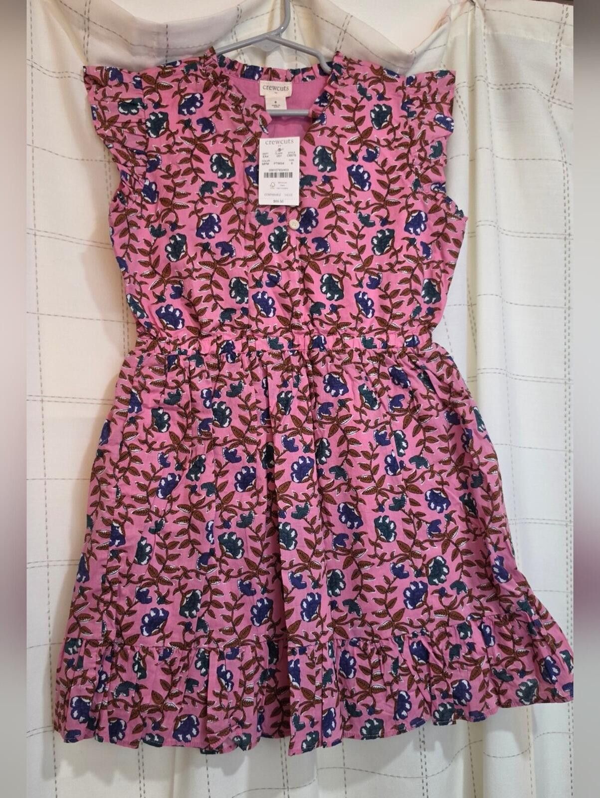 Other Crewcuts Girls' floral dress Size ONE SIZE - 2 Thumbnail