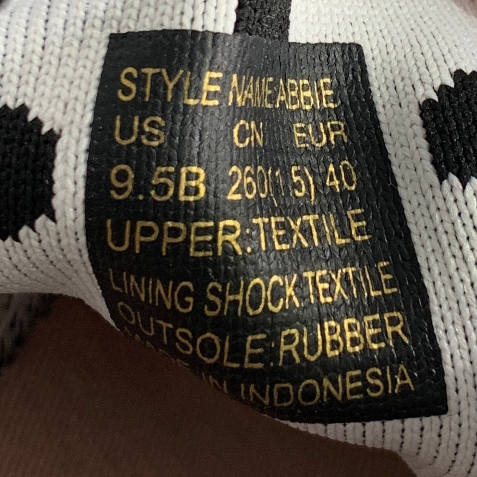Kate Spade 9.5 Black White Nylon Polka Dot Scallop Trim Sneakers Size US 9.5 / IT 39.5 - 7 Thumbnail