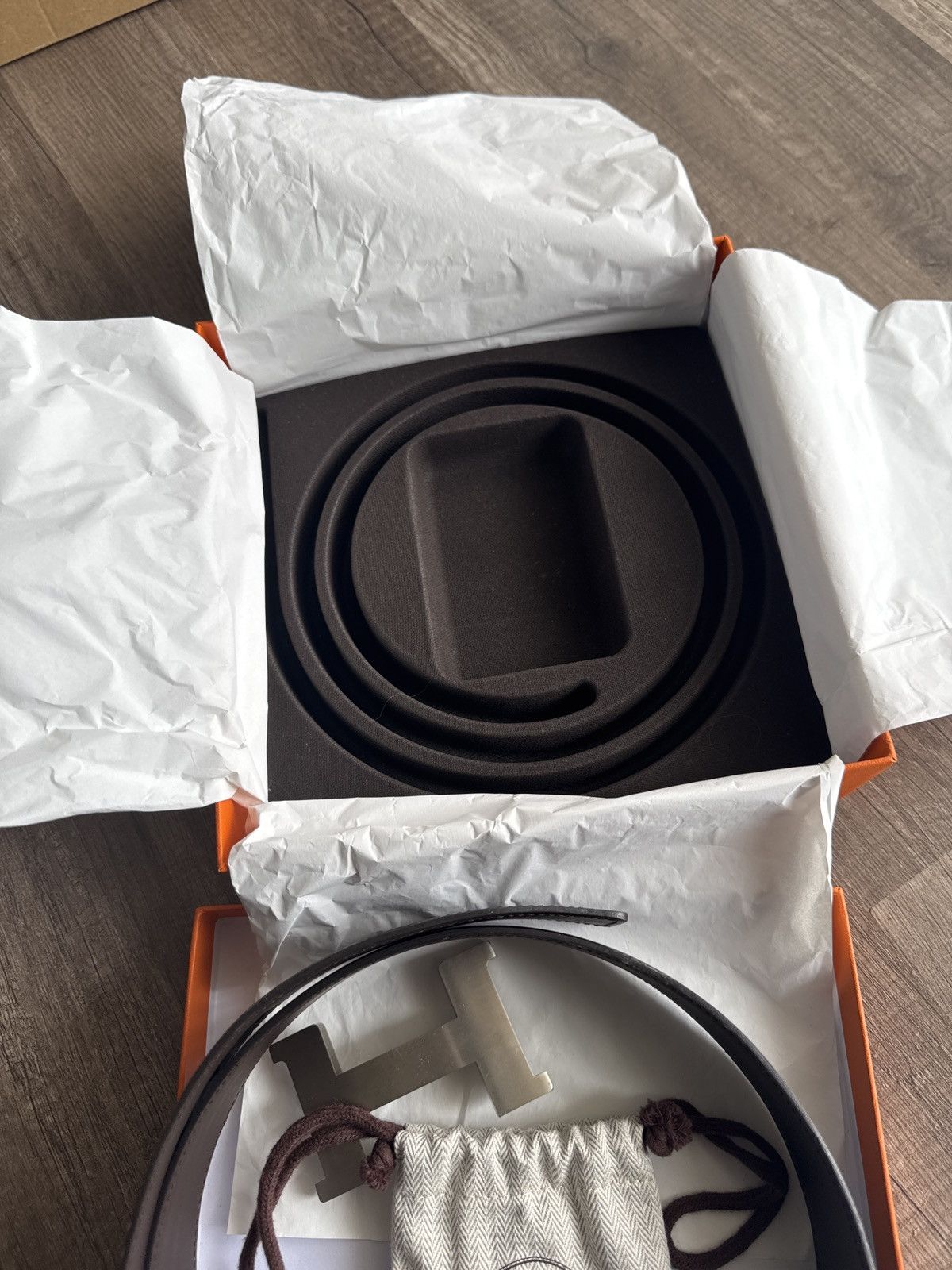 Hermes Hermes belt Size 32 - 17 Thumbnail