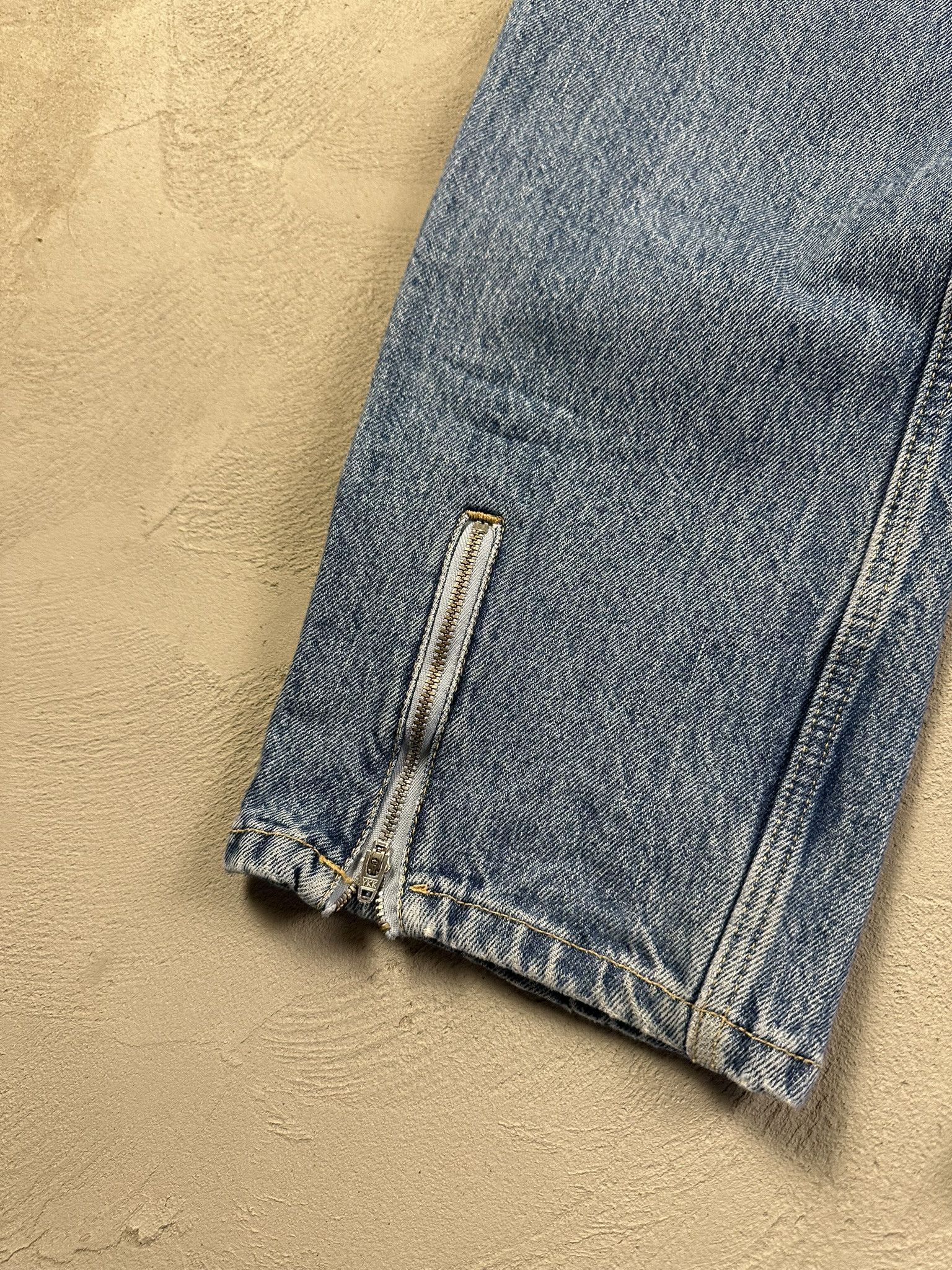 Japanese Brand Eightyfive Avant Garde Oversized Faded Distressed Jeans Size US 32 / EU 48 - 9 Thumbnail
