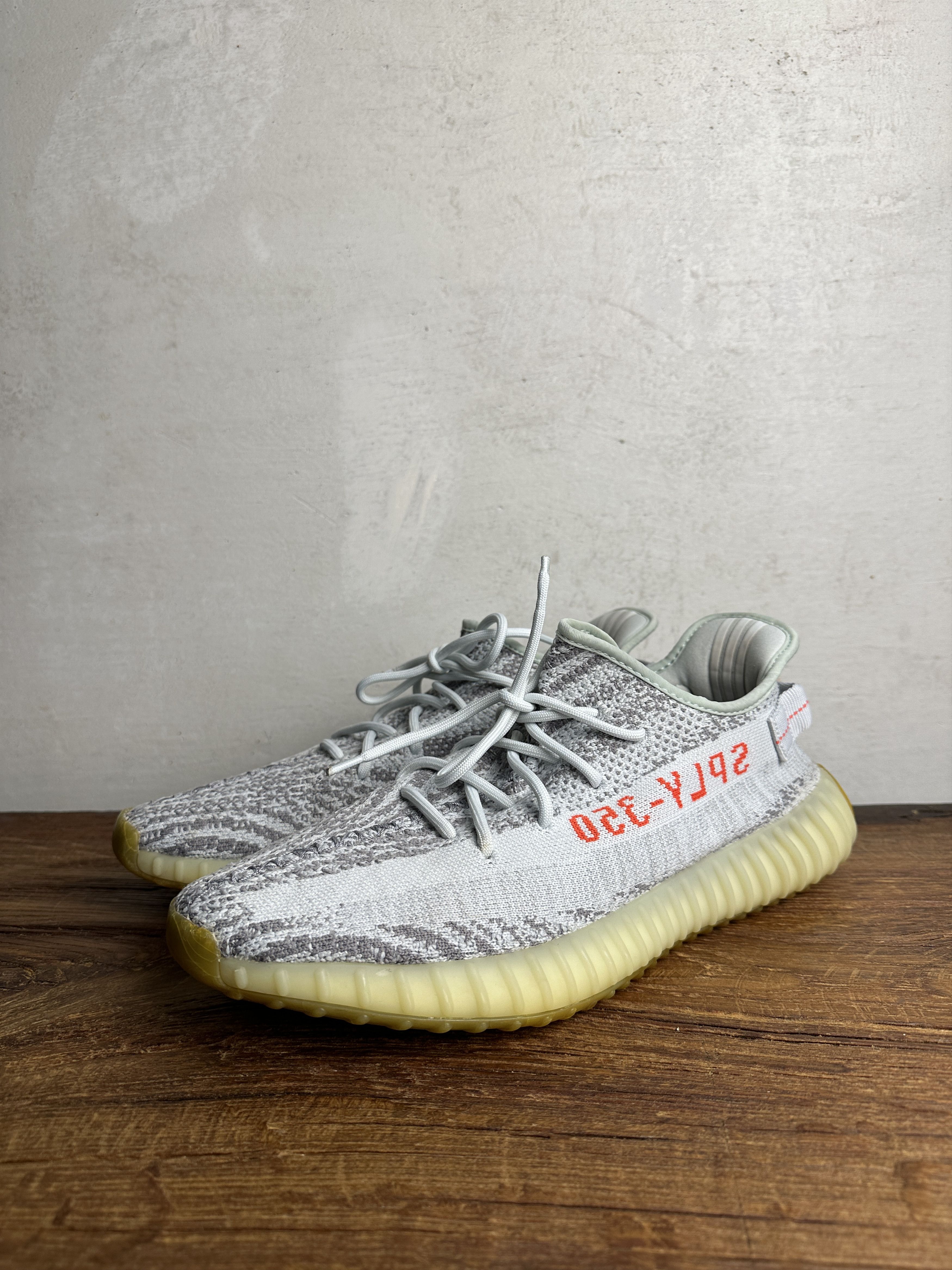 Adidas Adidas Yeezy Boost 350 V2 Blue Tint Size US 11.5 / EU 44-45 - 2 Thumbnail