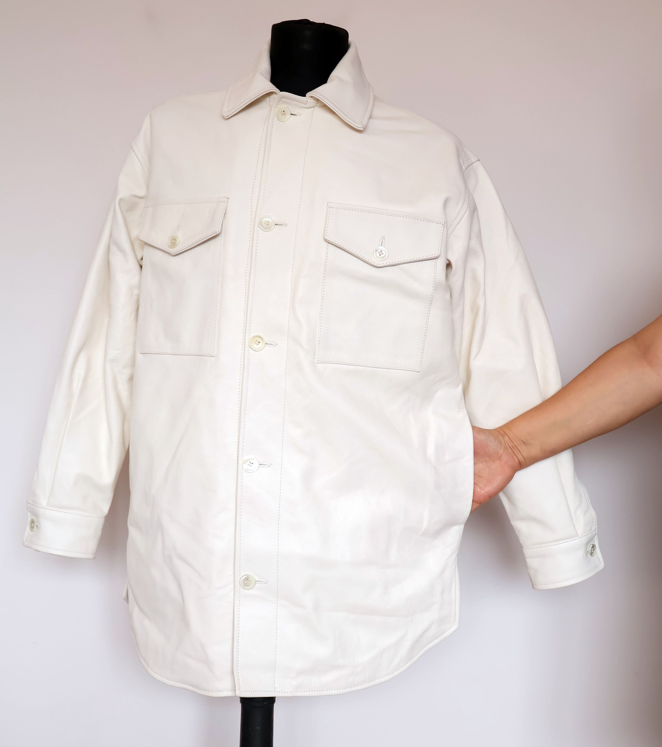H&M × Maison Margiela Maison Martin Margiela H&M padded leather shirt Jacket Size US S / EU 44-46 / 1 - 4 Thumbnail