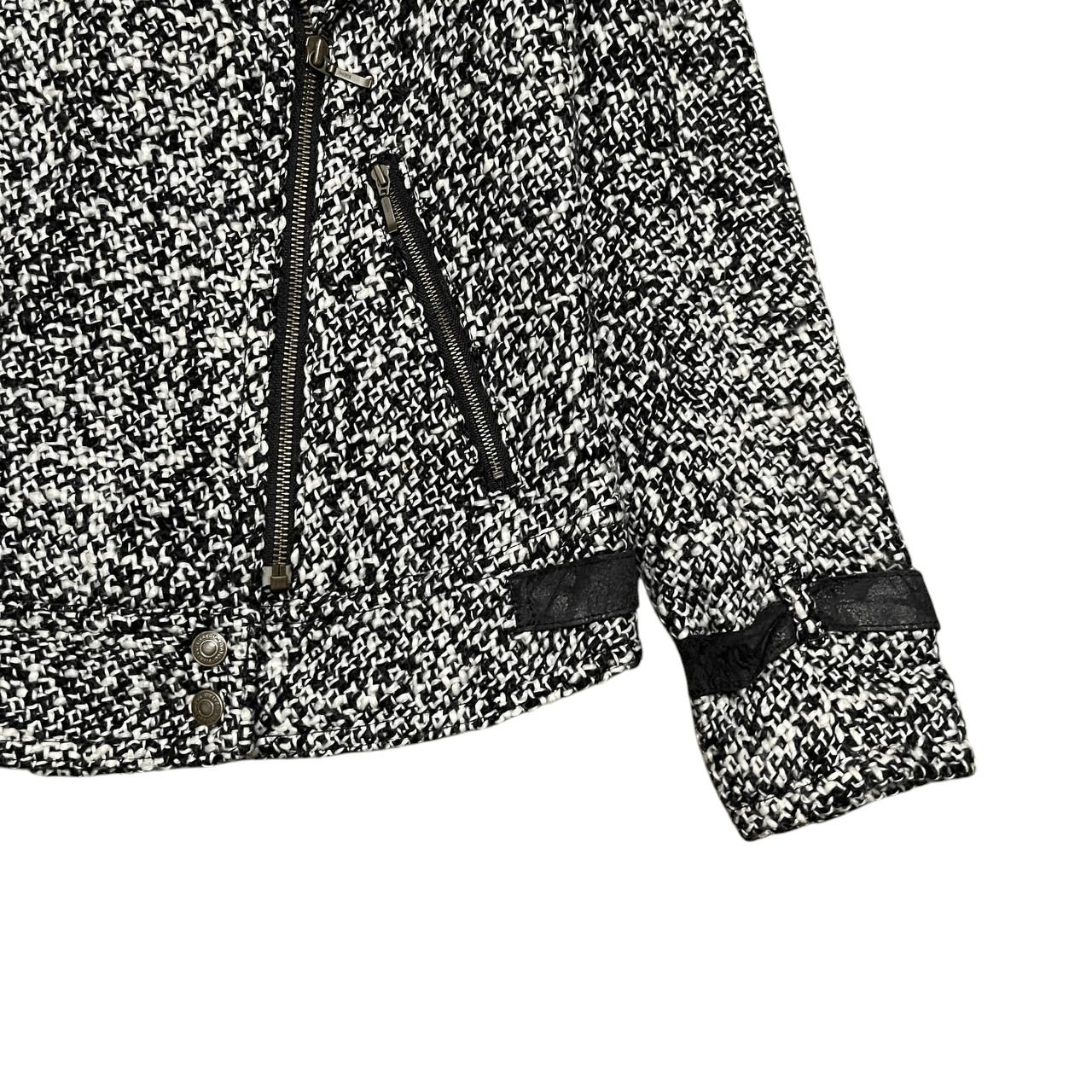 Hysteric Glamour Vintage Vivayou Fur Motorcycle Jacket Size XS / US 0-2 / IT 36-38 - 4 Thumbnail