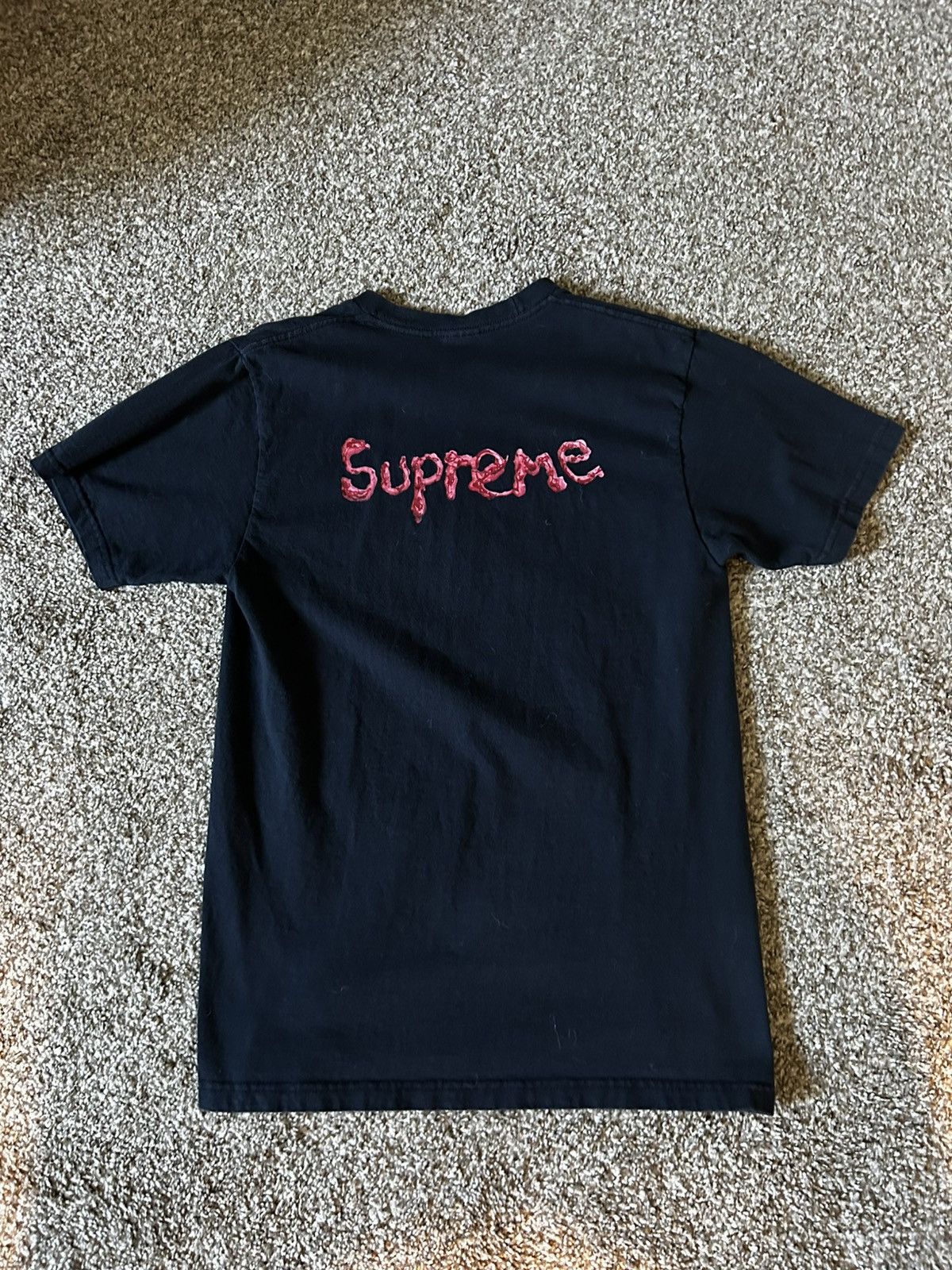 Supreme Supreme Brains Tee Navy Size US M / EU 48-50 / 2 - 5 Thumbnail