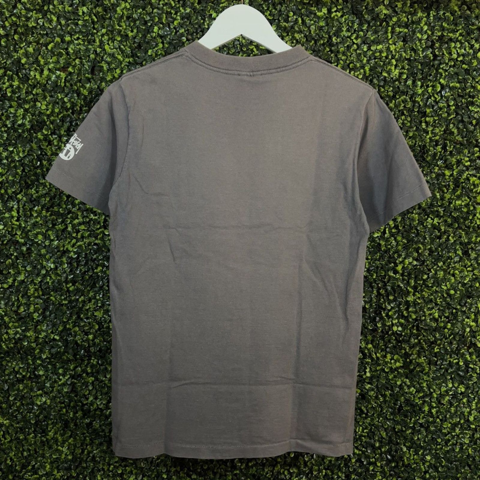 Stussy Vintage 90s Stussy Sunfaded House Logo Tee Shirt Size US S / EU 44-46 / 1 - 6 Thumbnail