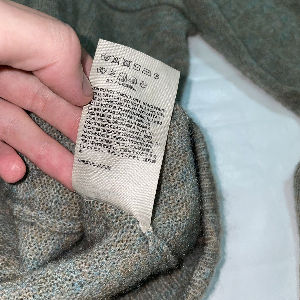 Acne Studios × Japanese Brand Acne Studios Mohair avantgarde sweater Size US S / EU 44-46 / 1 - 8 Thumbnail