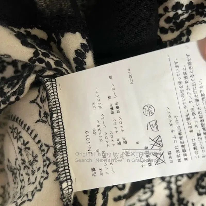 Comme des Garcons COMME des GARÇONS Black Cotton Women's Shirt . Size S / US 4 / IT 40 - 2 Thumbnail
