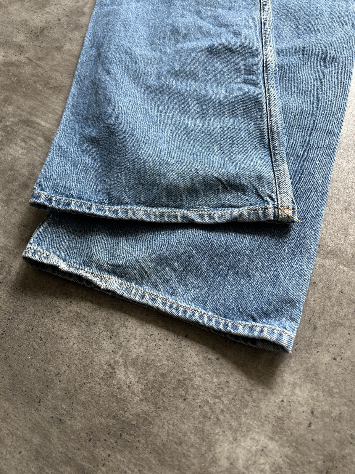 Acne Studios Acne Studios 2021 F Dark Blue Trash buggy jeans pants Size US 32 / EU 48 - 10 Thumbnail