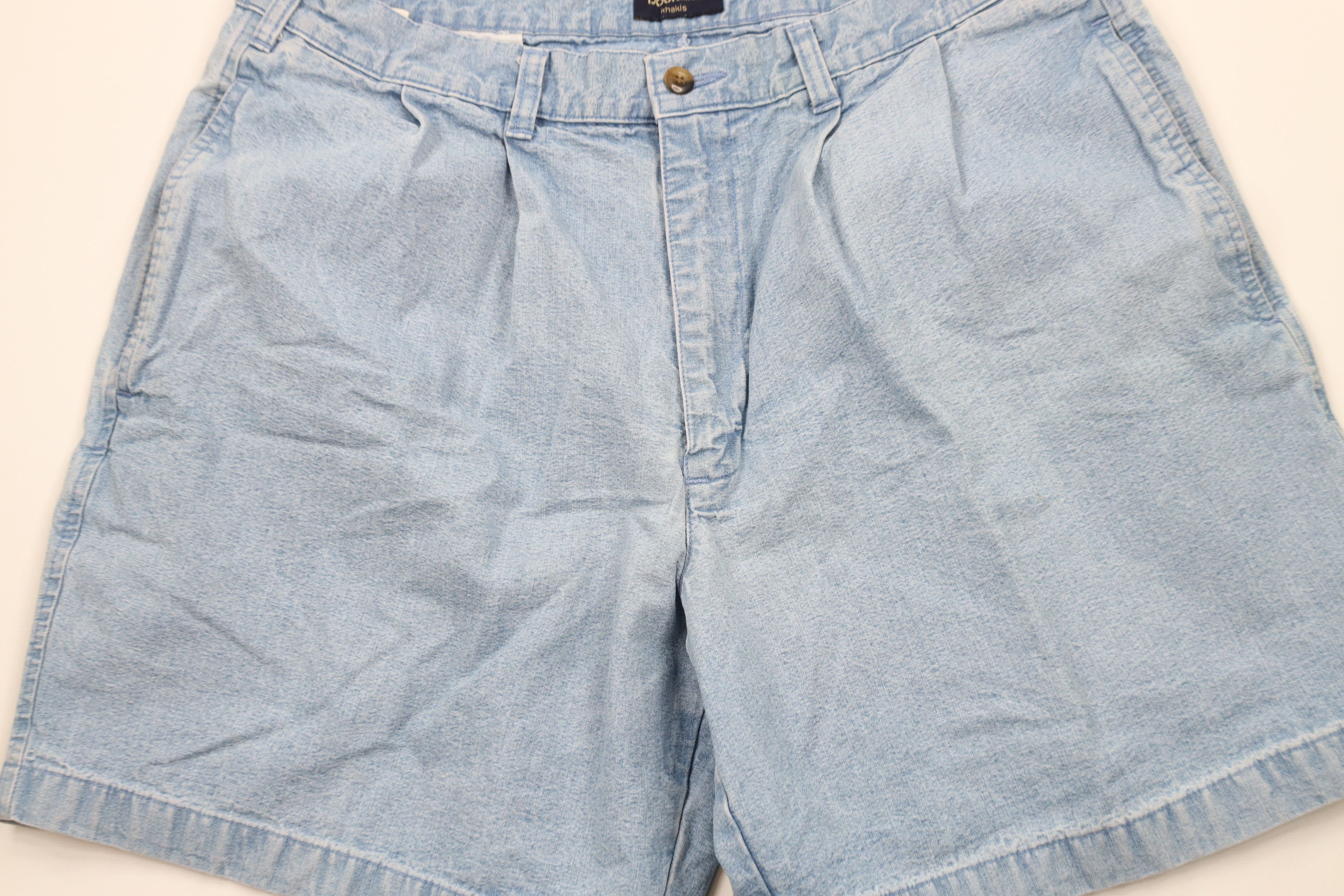 Vintage Vintage 90s Streetwear Above Knee Denim Jean Shorts Jorts Size US 34 / EU 50 - 3 Thumbnail