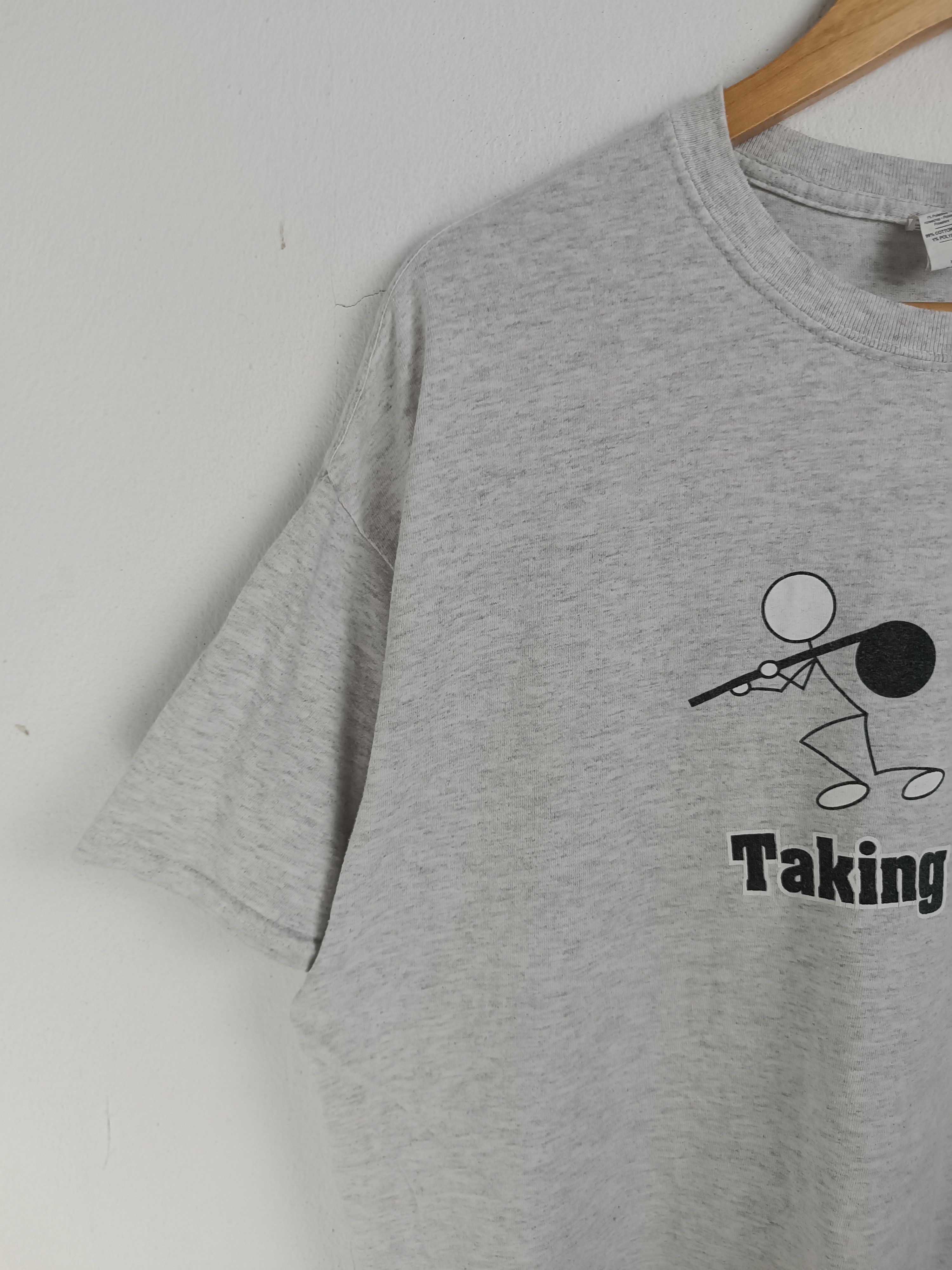 Vintage VINTAGE TAKING NOTES PARODY FUNNY QUOTE TEE HUMOR ADULTS Size US XL / EU 56 / 4 - 4 Thumbnail