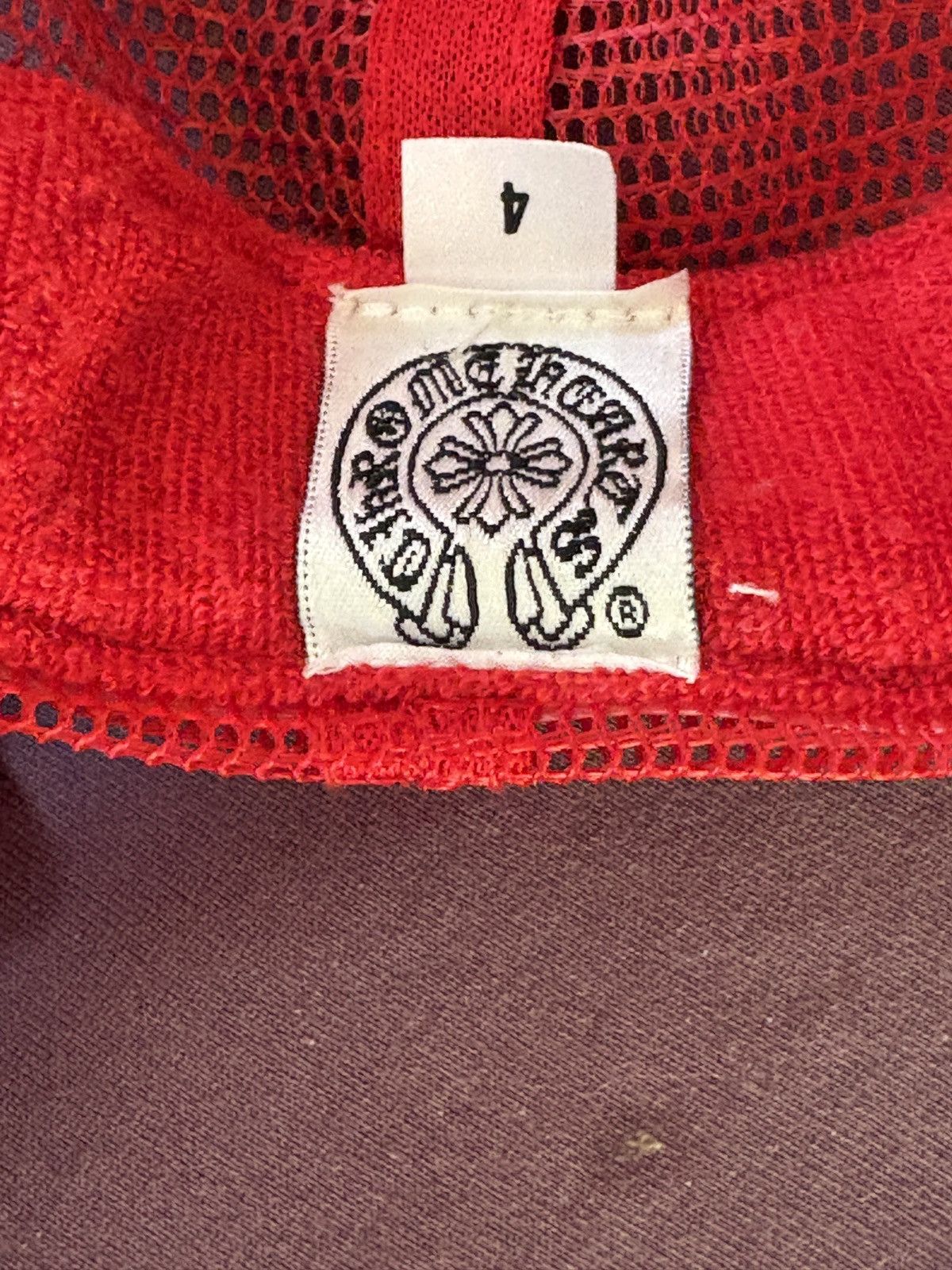 Chrome Hearts Chrome hearts red trucker cap Fuck Size ONE SIZE - 5 Thumbnail