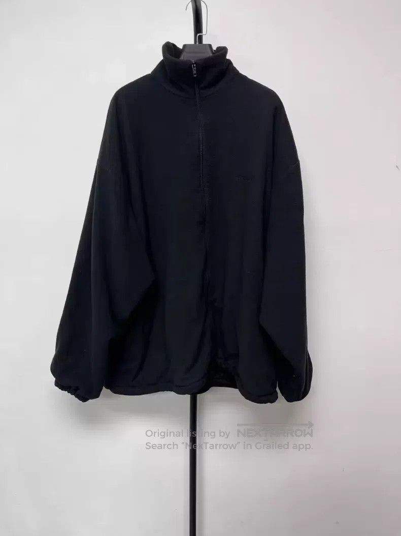 Balenciaga Balenciaga Solid Color Crew Neck Zipper Long Sleeve Jacket Size US S / EU 44-46 / 1 - 2 Thumbnail