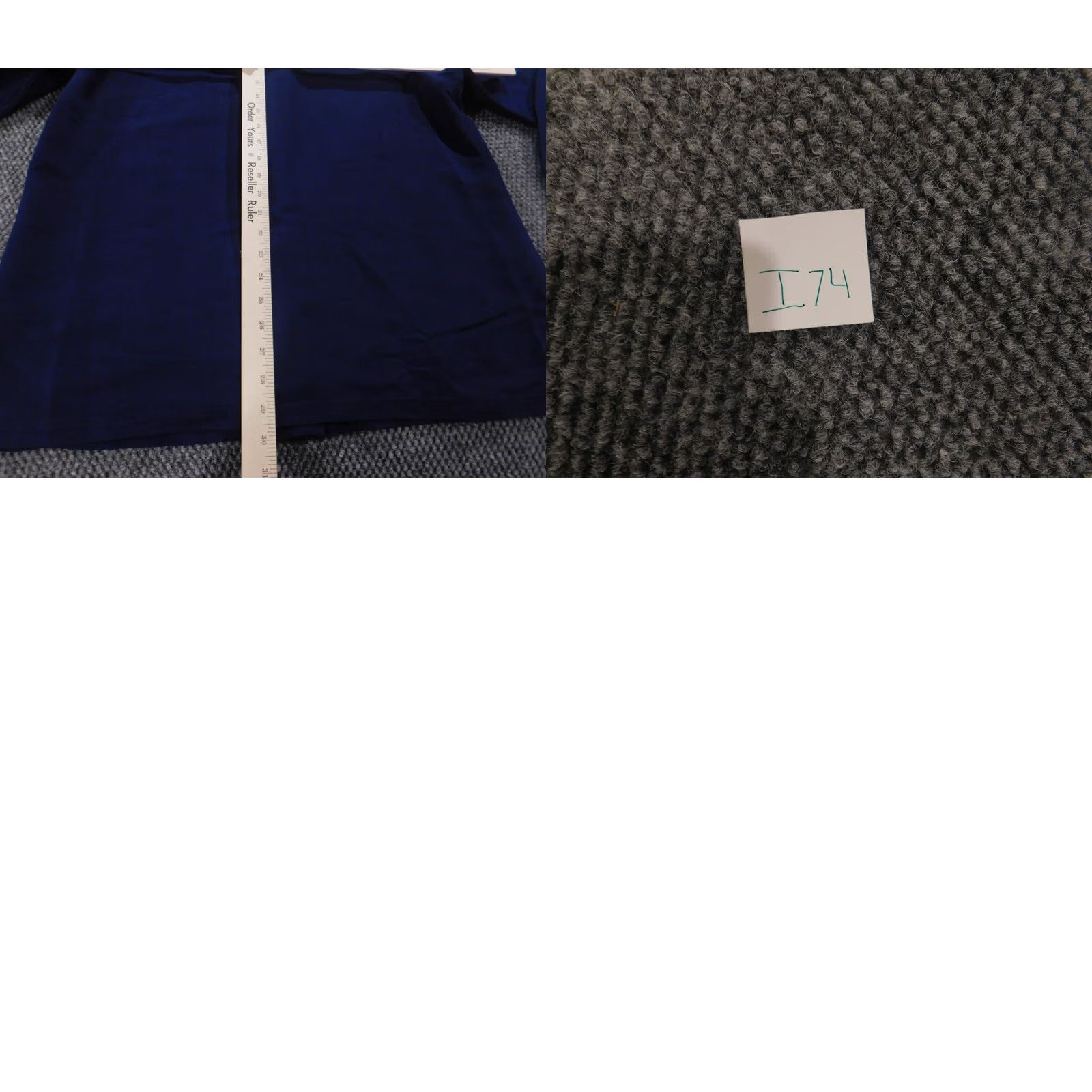 Vintage Alfred Dunner Blouse Women 10 Blue Button Down Long Sleeve Casual Crew Neck Pullover Size L / US 10 / IT 46 - 9 Thumbnail