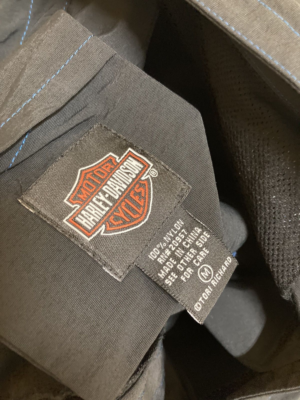 Harley Davidson × Vintage CRAZY VINTAGE Y2K HARLEY DAVIDSON CHROME LIGHTNING SHORTS Size US 32 / EU 48 - 7 Thumbnail