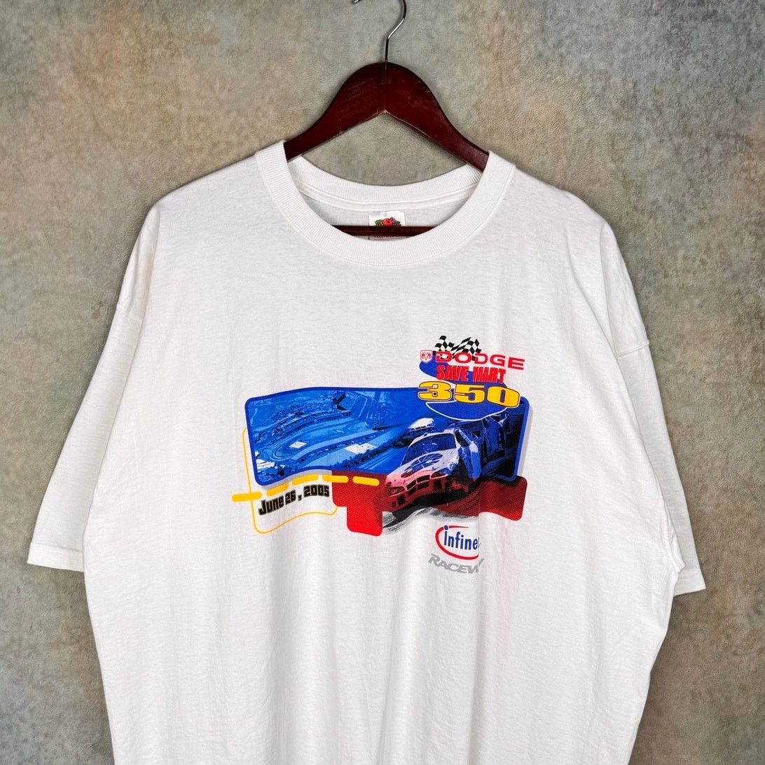 NASCAR × Vintage VTG Nascar Racing Save Mart 350 T Shirt Sz XXL 2005 Size US XXL / EU 58 / 5 - 4 Thumbnail