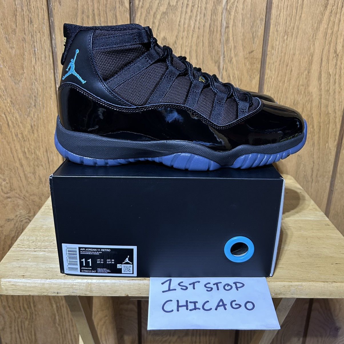 Jordan Brand Nike Air Jordan 11 Retro Gamma Blue 2025 CT8012-047 Mens 11 Size US 11 / EU 44 - 1 Thumbnail