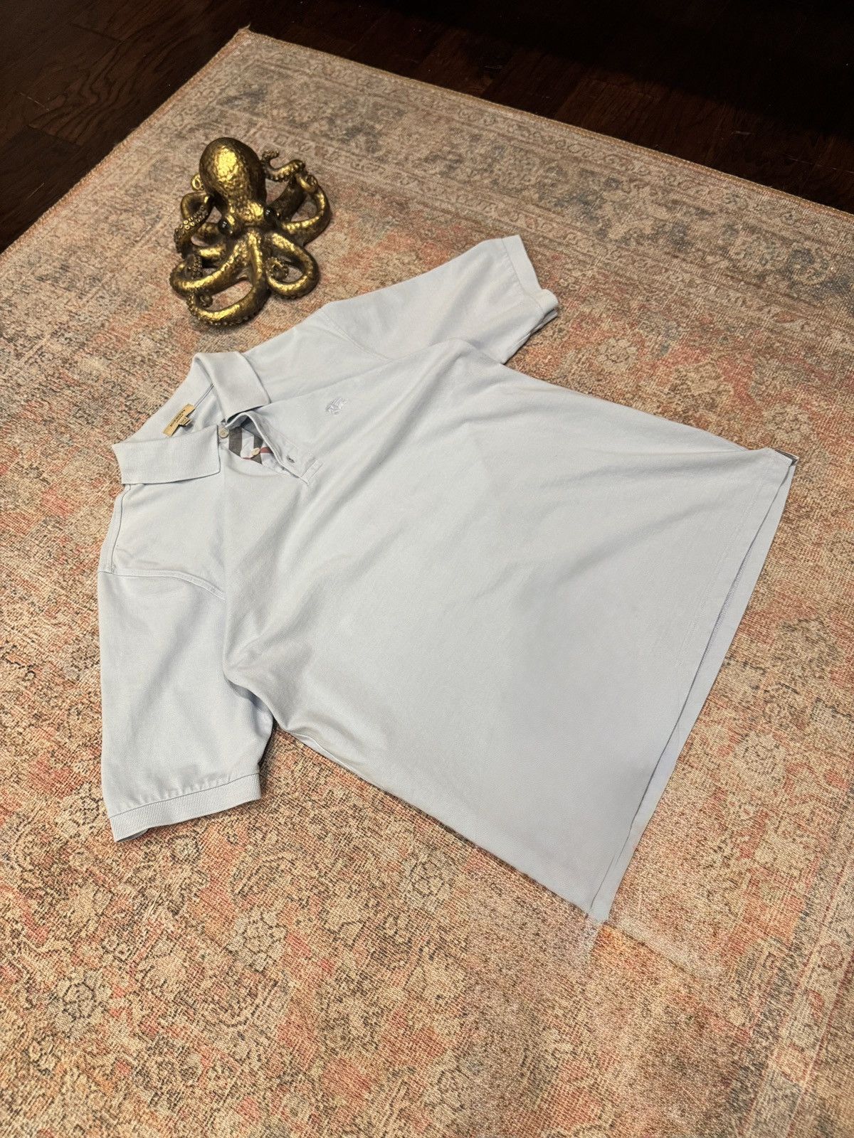 Burberry Burberry Polo Vintage Size US L / EU 52-54 / 3 - 9 Thumbnail