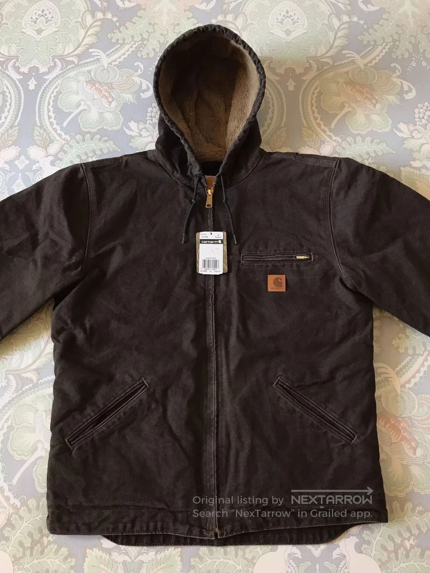 Carhartt Carhartt J141 DKB Hooded Work Jacket. Size US M / EU 48-50 / 2 - 4 Thumbnail