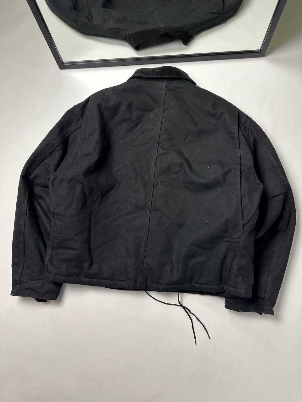 Carhartt Carhartt Detroit Boxy C003BLK Crop Jacket Size US XL / EU 56 / 4 - 2 Thumbnail