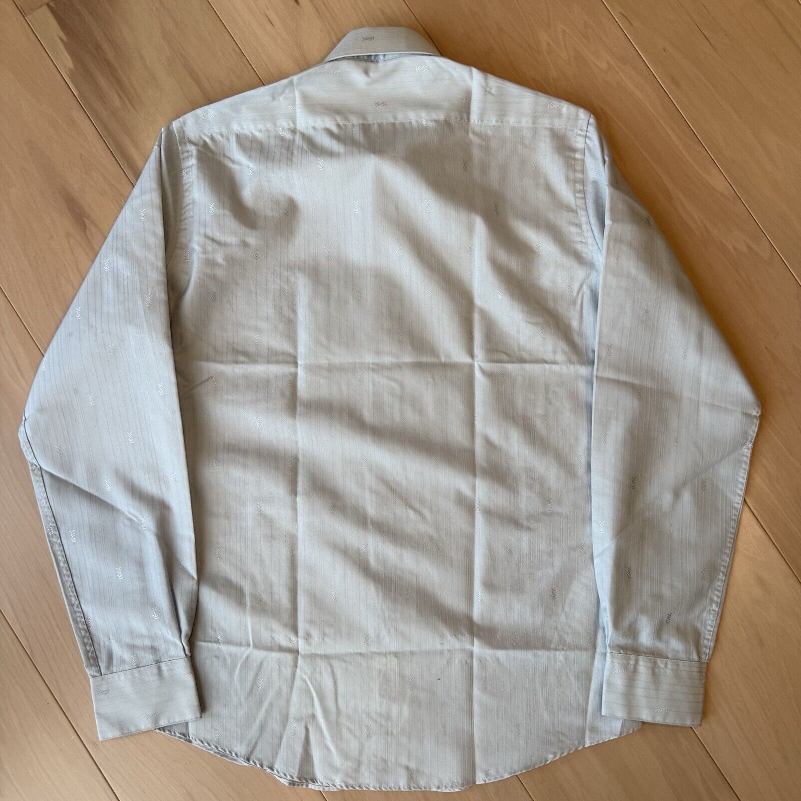 Vintage × Yves Saint Laurent Vintage Yves Saint Laurent Shirt 15.5 Gray 90s Designer Size US XL / EU 56 / 4 - 7 Thumbnail