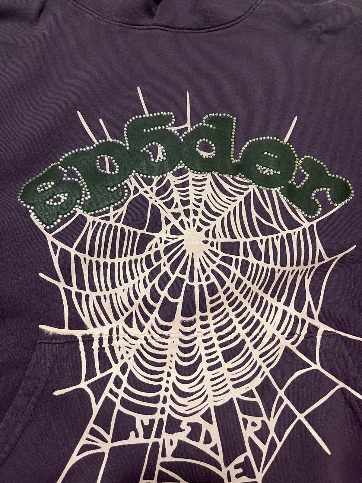 Spider Worldwide × Young Thug Spider Purple Rhinestone | Grailed