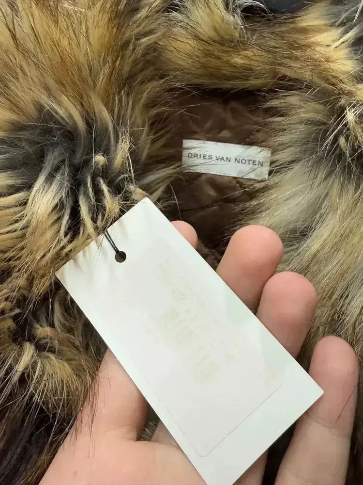 Dries Van Noten Dries van Noten Fur Scarf-2505 Size ONE SIZE - 7 Thumbnail