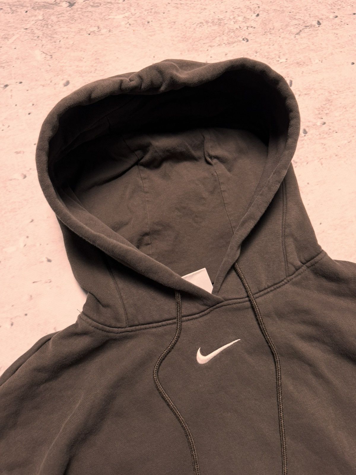 Nike × Vintage NIKE VINTAGE CENTER LOGO OVERSIZE BOXY HOODIE Size US M / EU 48-50 / 2 - 3 Thumbnail