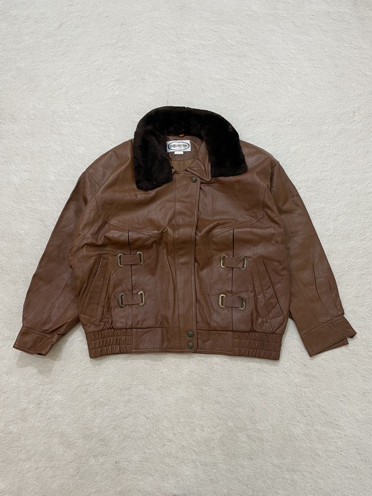 ジャケット・アウター 00s leather fur jacket LGB 14th y2k 14th Addiction Y2K Leather Jacket With Fur | Grailed