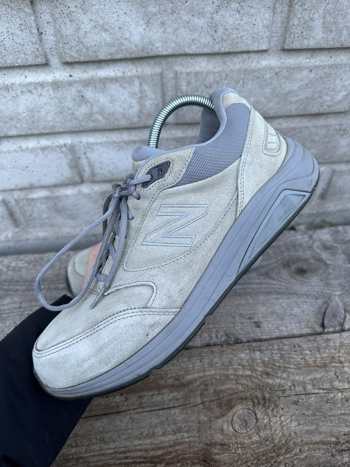 image of Sneakers New Balance 928 V2 Made In Usa, Size 45 in Grey, Men's