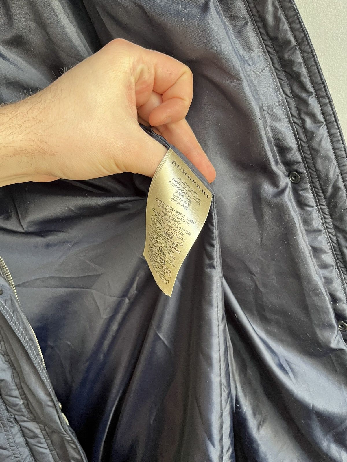 Burberry × Japanese Brand Burberry down jacket Size XS / US 0-2 / IT 36-38 - 17 Thumbnail