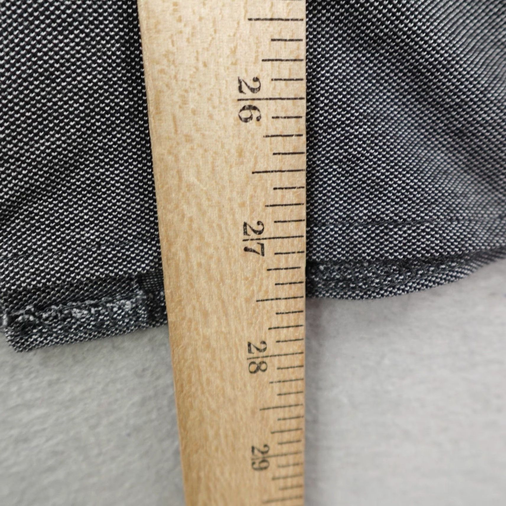 YoungLA YoungLA Shirt Mens Medium Gray Button Up Performance Knit Flex Long Sleeve Size US M / EU 48-50 / 2 - 7 Thumbnail