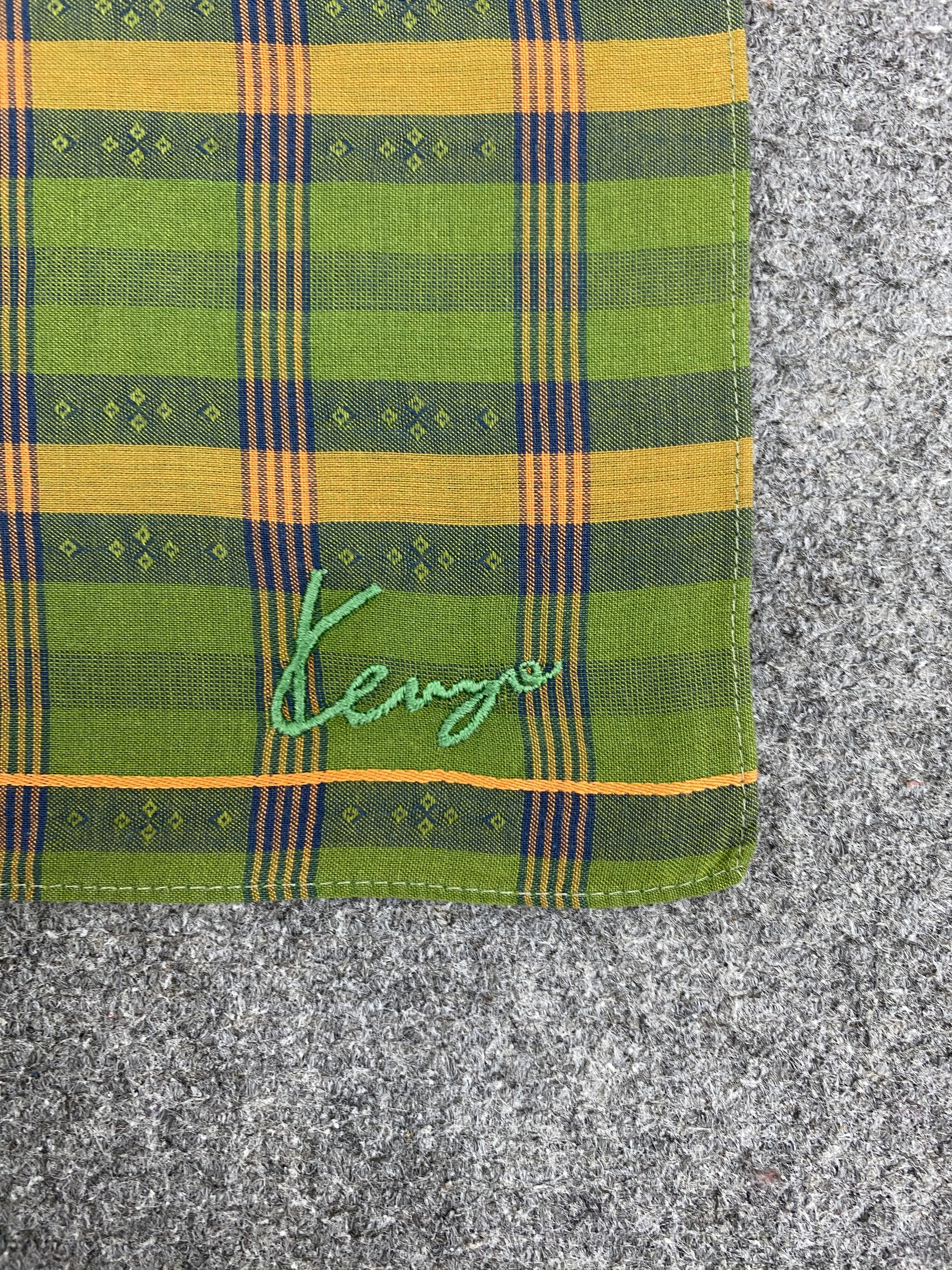 Kenzo Kenzo Handkerchief / Bandana / Neckerchief HKC0413 Size ONE SIZE - 5 Thumbnail