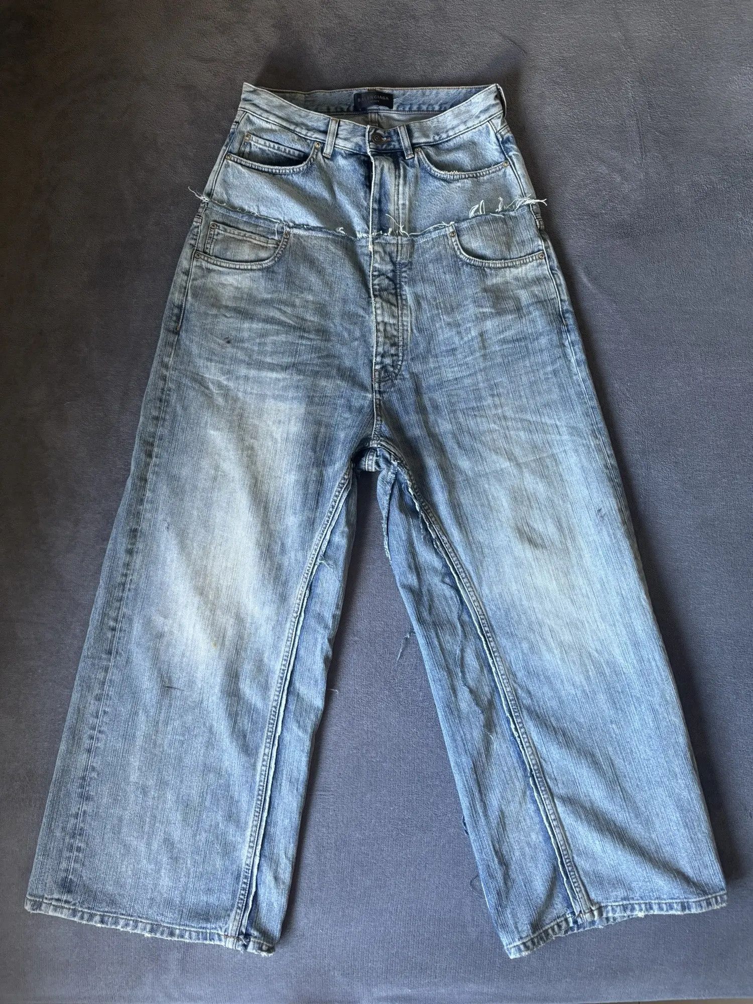 Balenciaga Balenciaga Cut Up Denim Size US 30 / EU 46 - 1 Thumbnail