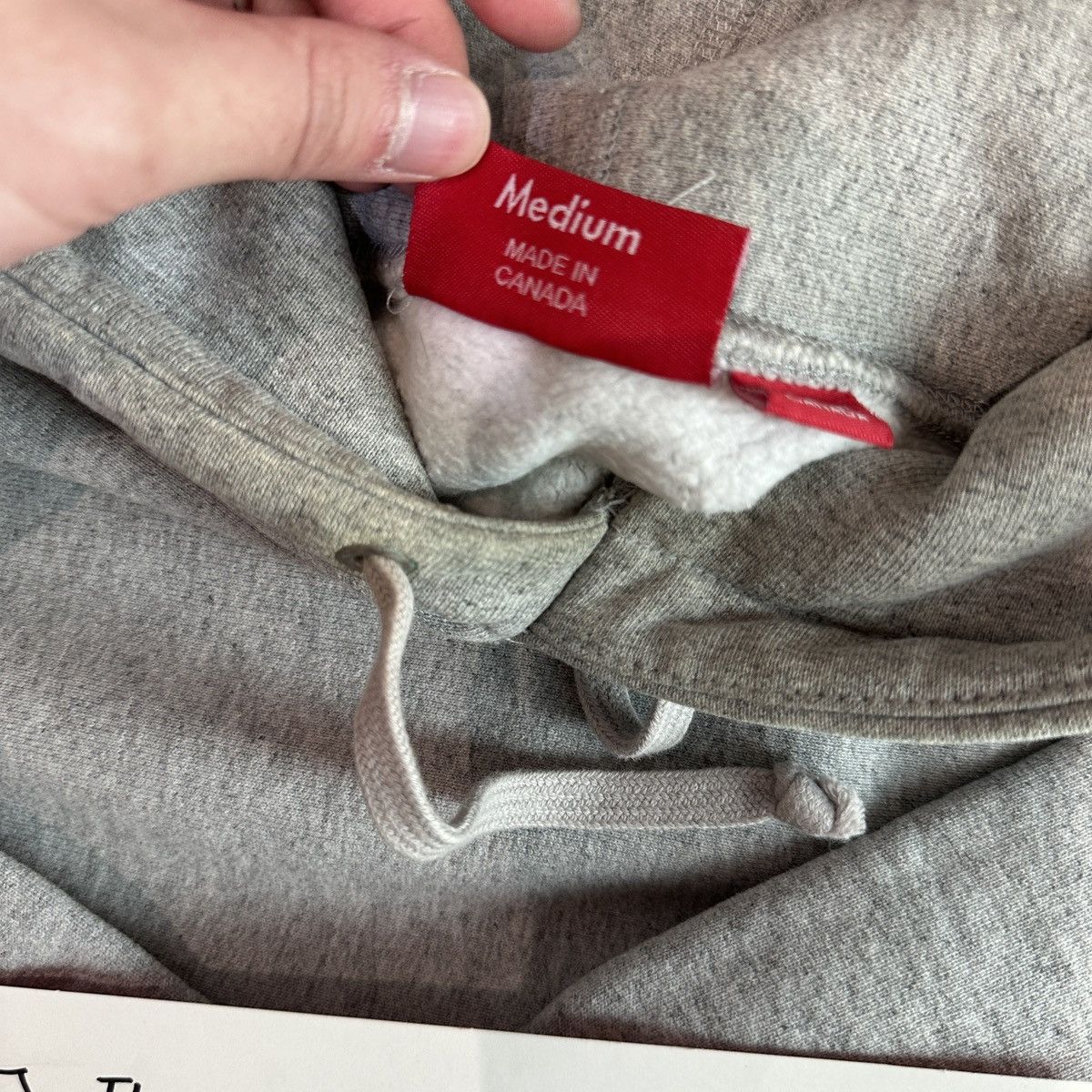 Supreme Box logo Grey FW14