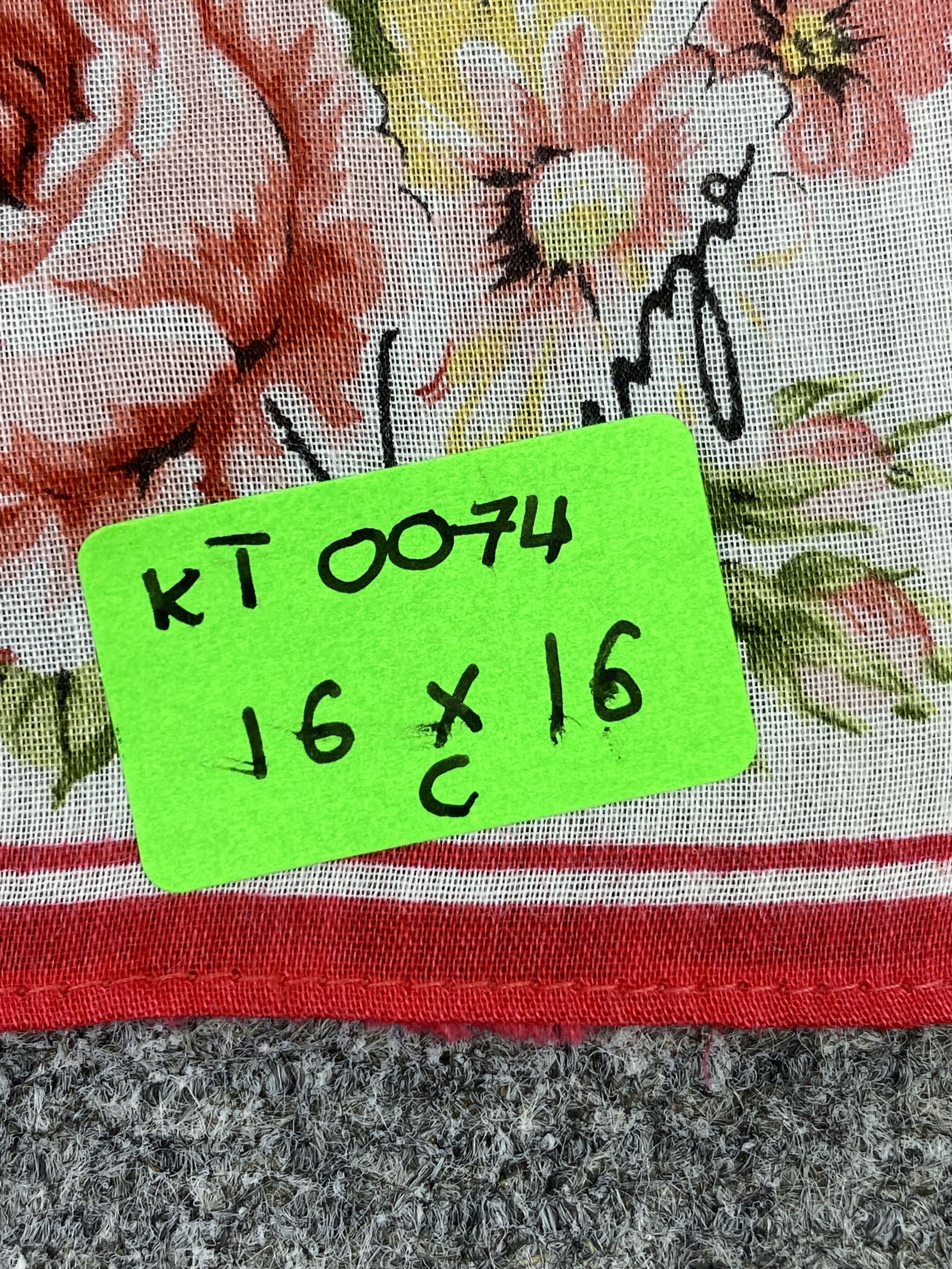 Kenzo Vintage Kenzo Handkerchief / Neckerchief KT0074 Size ONE SIZE - 8 Thumbnail