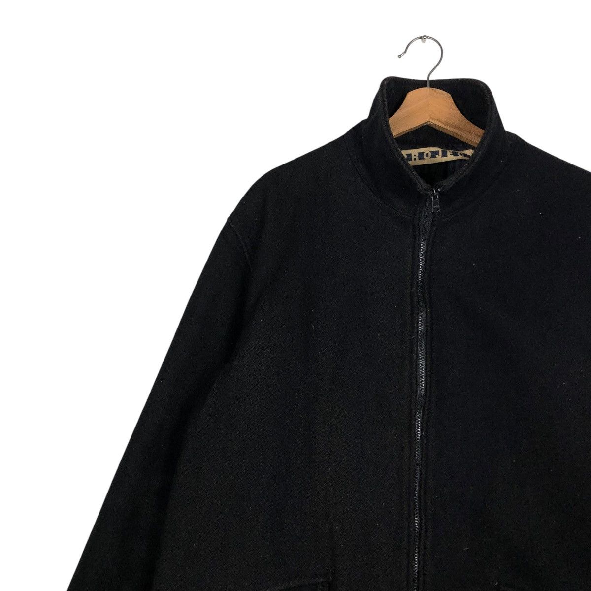 Japanese Brand 🔥HEAVY ZIPPER WOOL JACKET PROJECT ISSEY MIYAKE Size US L / EU 52-54 / 3 - 9 Thumbnail
