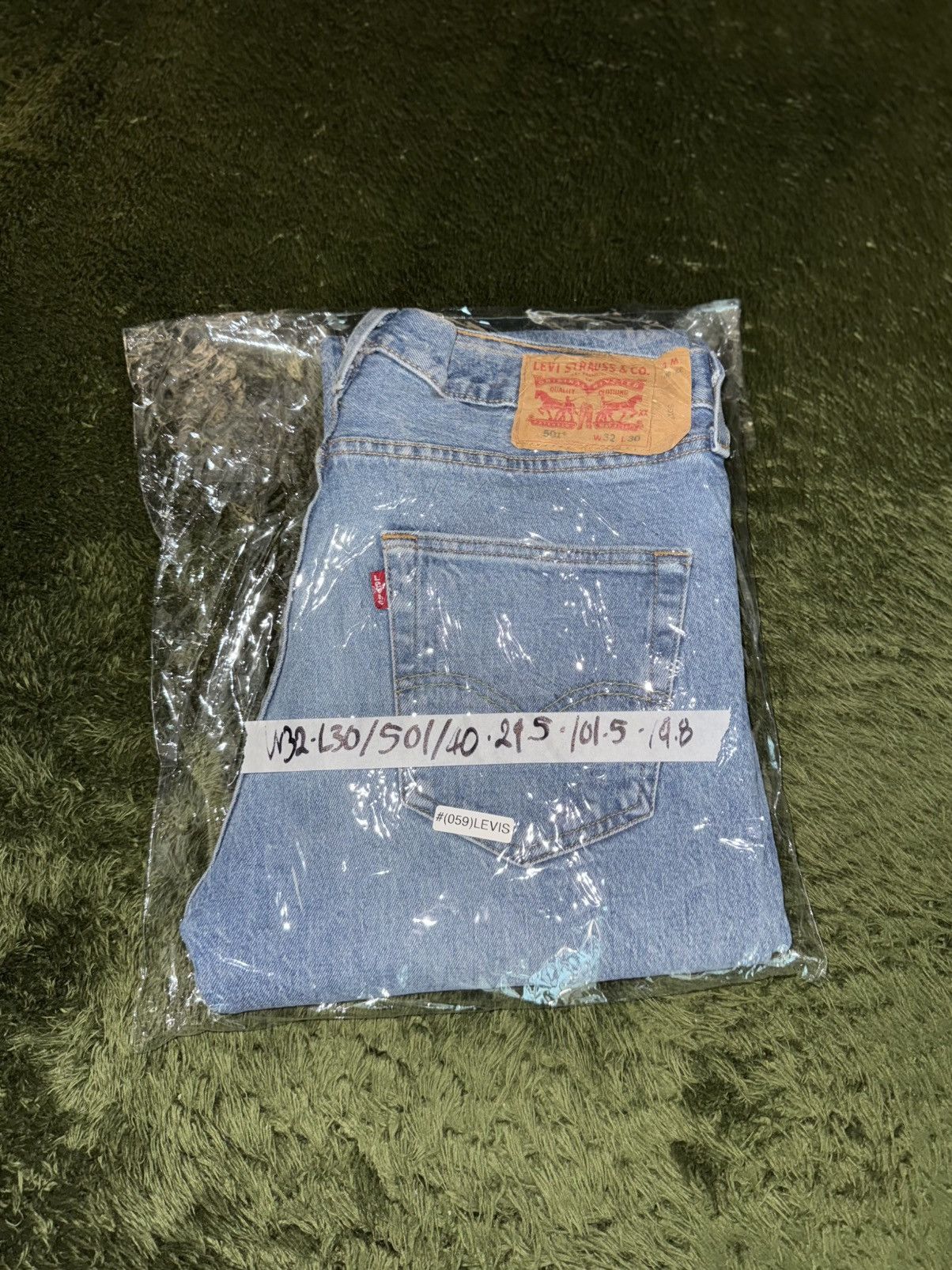 Levi's [W32/L30] Levi’s 501 Waterless Washed Denim pants indigo Size US 32 / EU 48 - 12 Thumbnail
