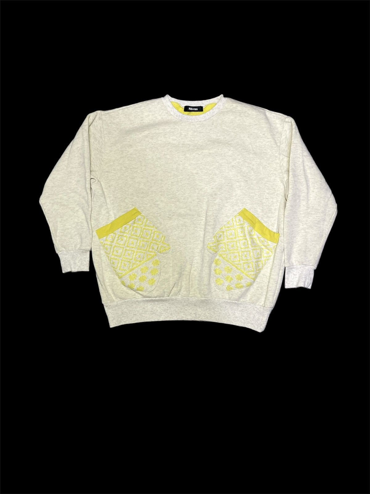 Issey Miyake × Ne-Net × Tsumori Chisato Ne-Net By Issey Miyake Glove Pocket Sweatshirts Size US L / EU 52-54 / 3 - 1 Thumbnail