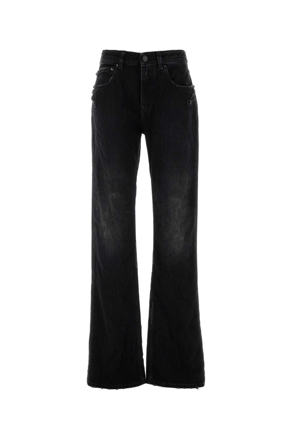 Balenciaga Black Denim Jeans Size 26" / US 2 / IT 38 - 1 Thumbnail