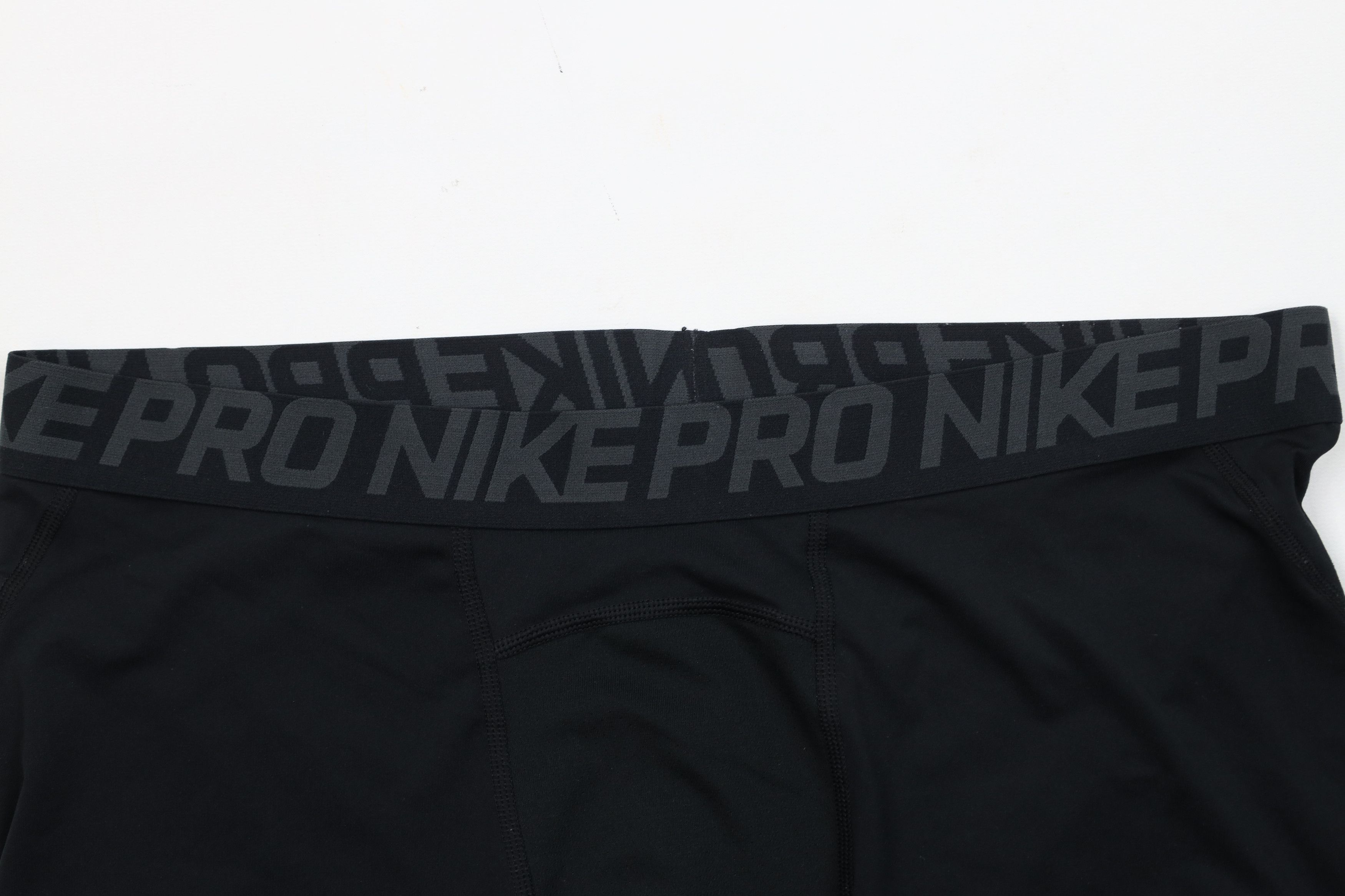 Nike Nike Pro Jogging Training Spandex Half Tights Shorts Black Size US 40 / EU 56 - 2 Thumbnail
