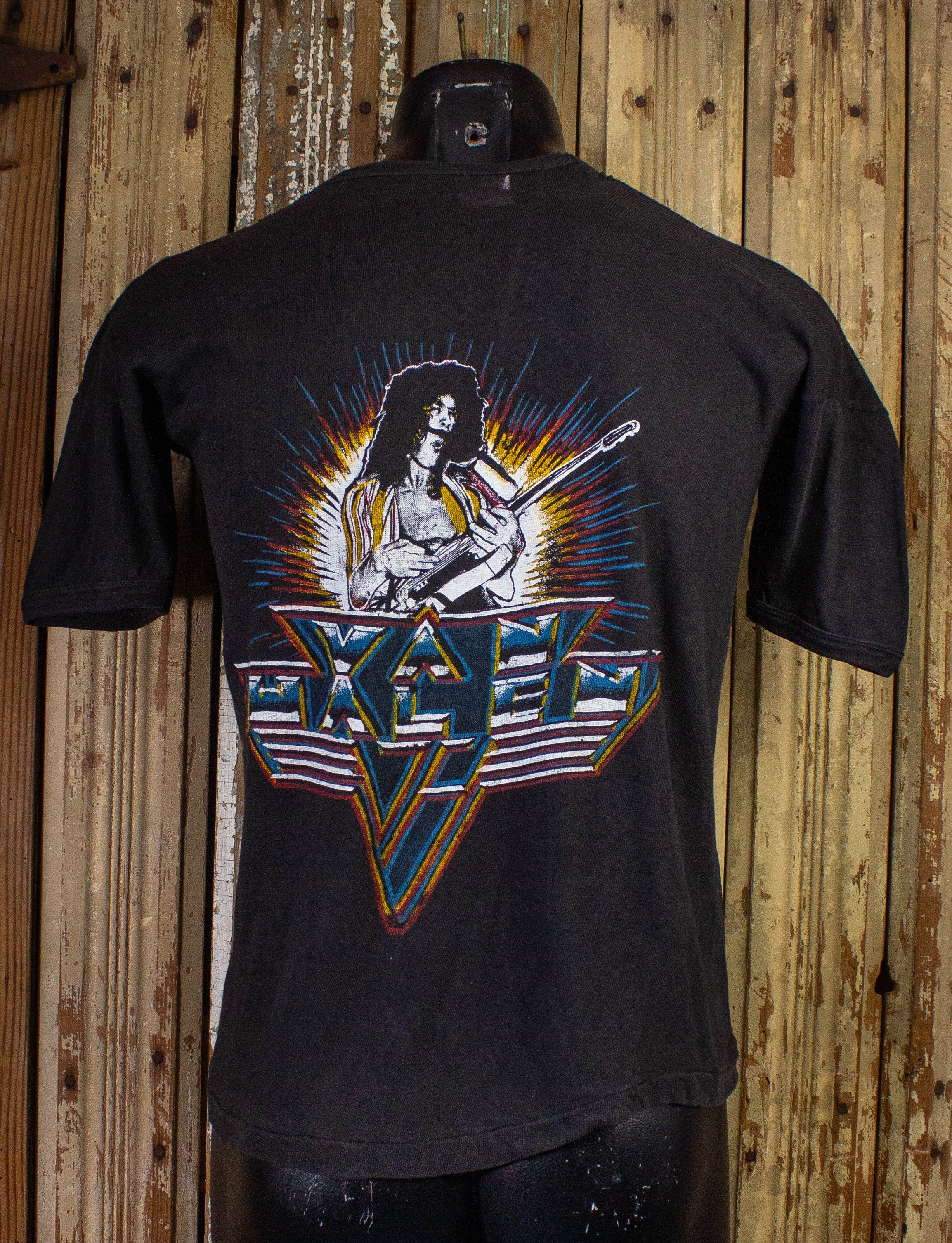 Vintage Van Halen On Tour Parking Lot Concert T Shirt 1978