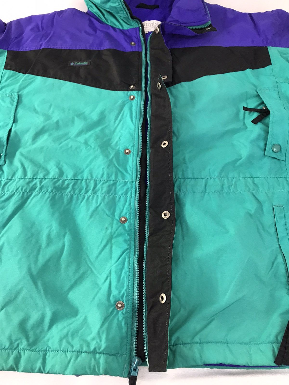Columbia Vintage 90s Columbia Insulated Inner Multi Pockets Jacket Size US L / EU 52-54 / 3 - 4 Thumbnail
