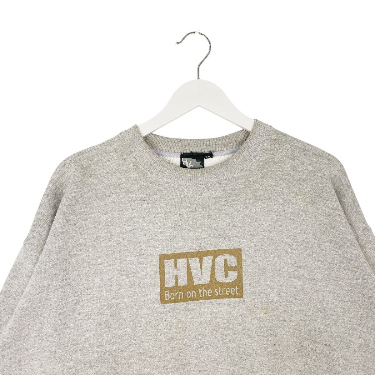 Vintage Vintage HVC Japan Streetwear Sweatshirt Crewneck Grey Sz XXL Size US XXL / EU 58 / 5 - 4 Thumbnail