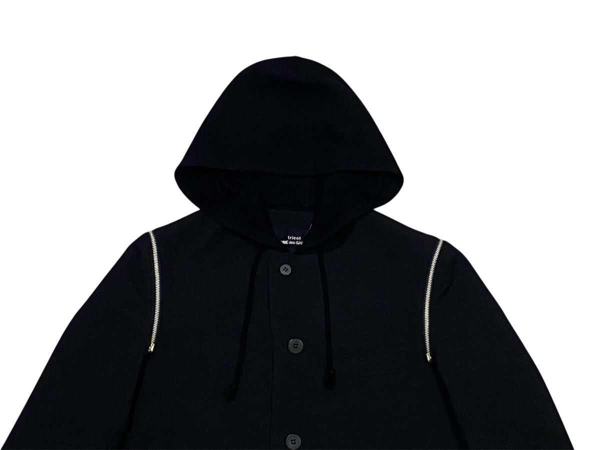 Tricot Comme des Garcons Tricot Comme Des Garcons AD1990 Modular Wool Hoodie Jacket Size M / US 6-8 / IT 42-44 - 11 Thumbnail