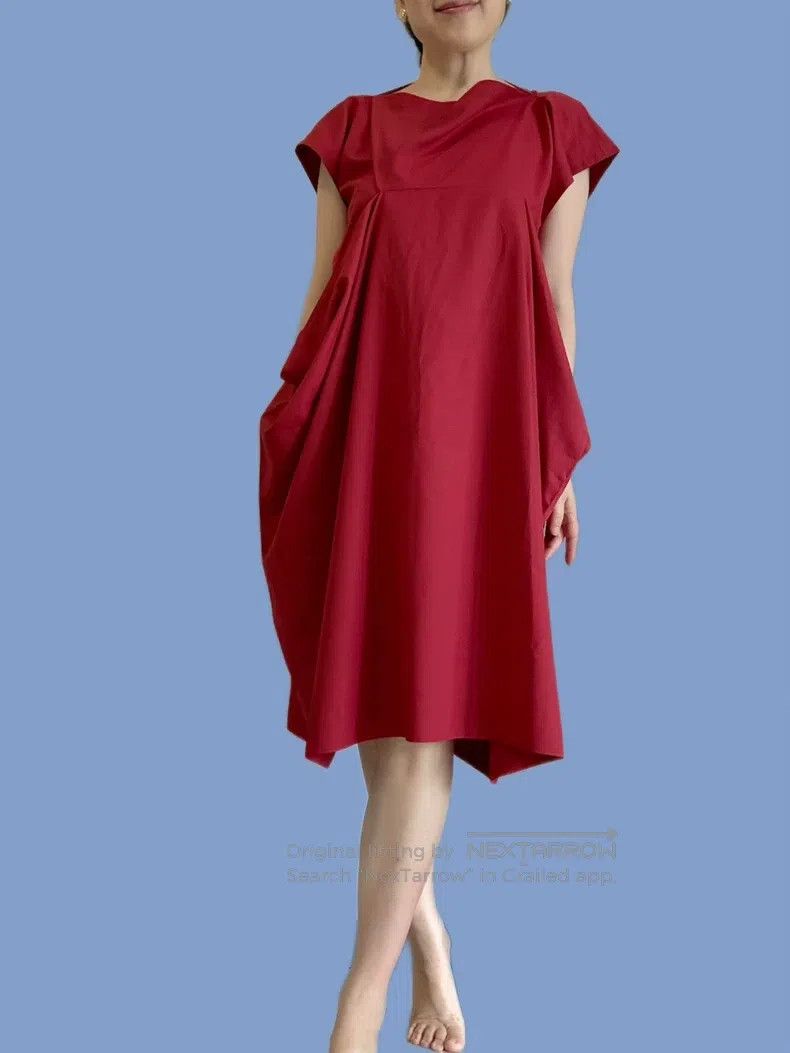 Issey Miyake Issey Miyake Origami Style Dress Size L / US 10 / IT 46 - 4 Thumbnail