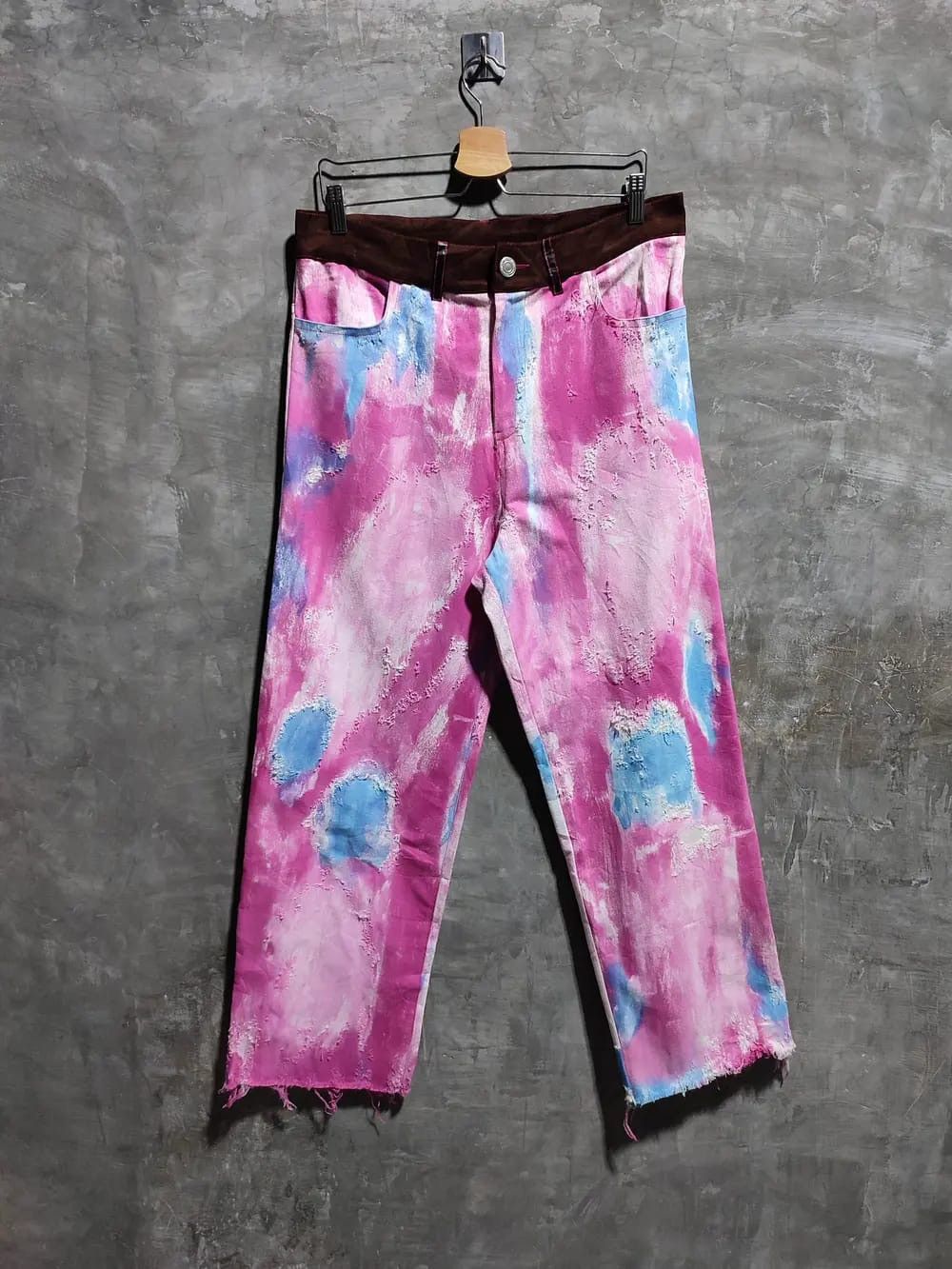 Other Unbrand Nice Design Colourfull Art Pants Size US 33 - 2 Thumbnail