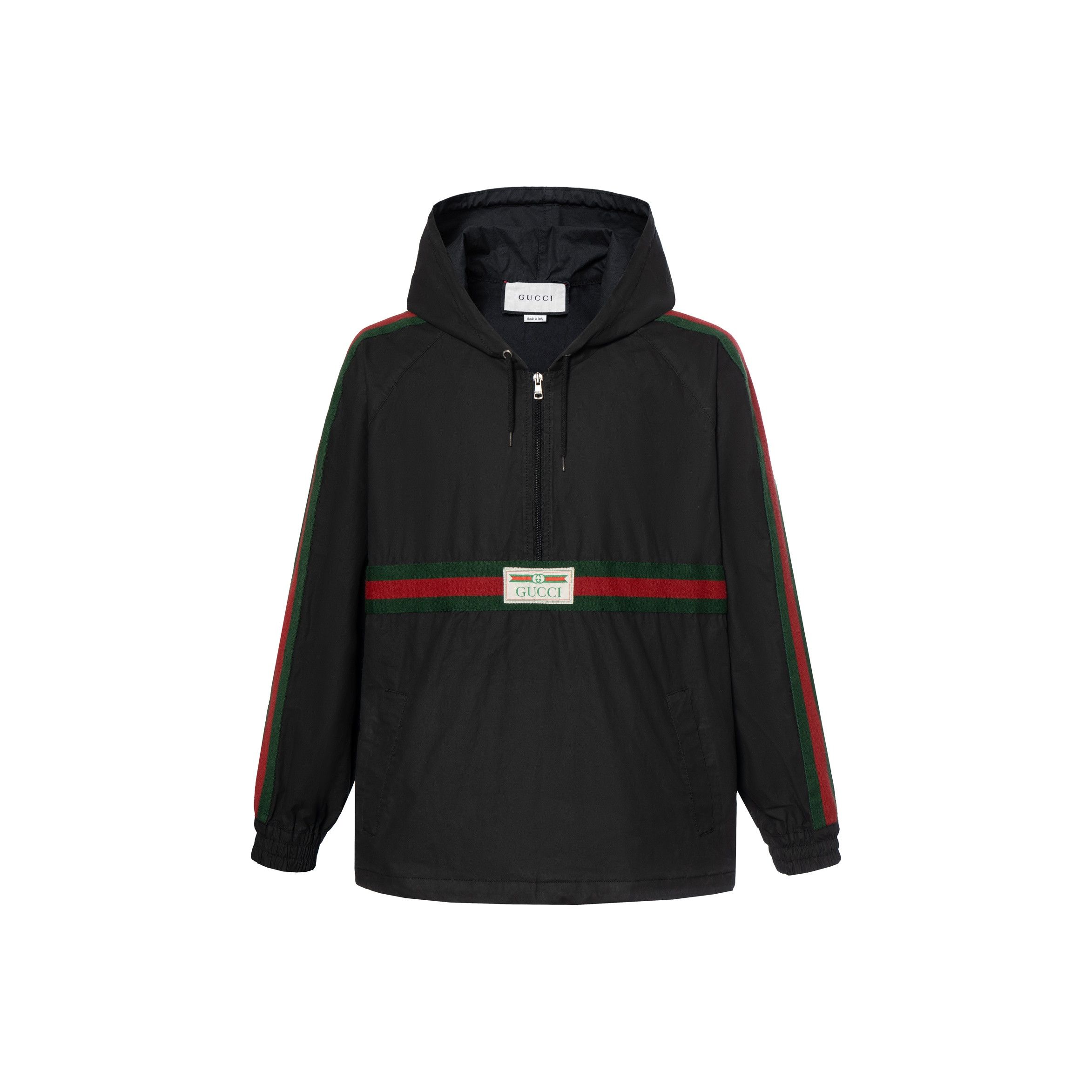 Gucci Gucci Web Stripe Hooded Jacket Size S Size US S / EU 44-46 / 1 - 1 Thumbnail